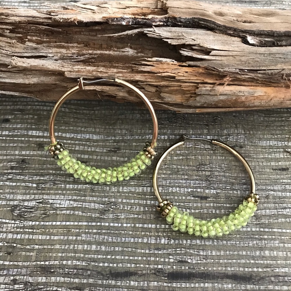 Gold Hoop Earrings